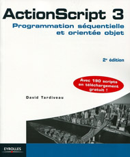Pochette Livre ActionScript 3 Tardiveau David