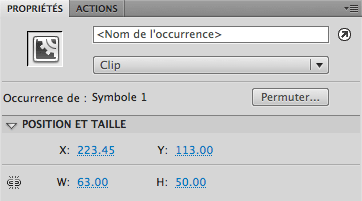 Nom d'une occurrence